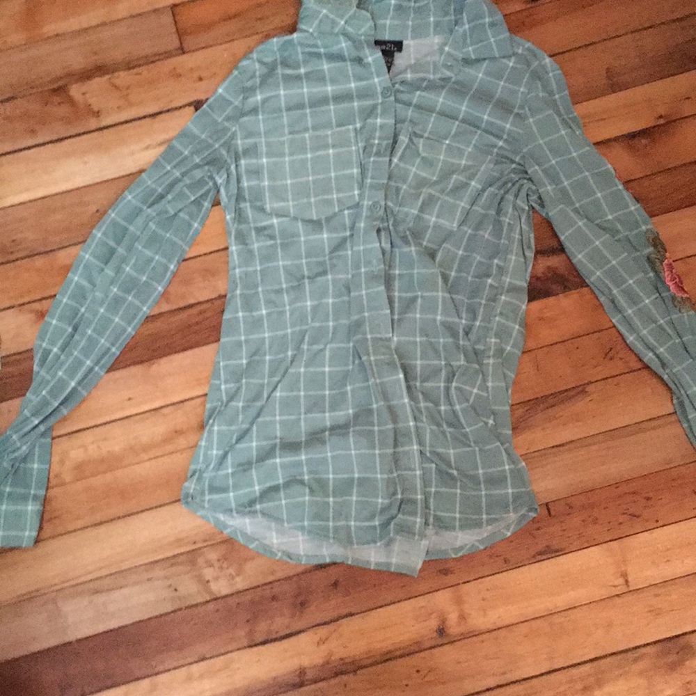 Rue21 Ling Sleeved Shirt with floral print sides